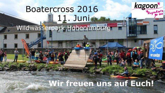 Foto Boatercross 2016 Werbung